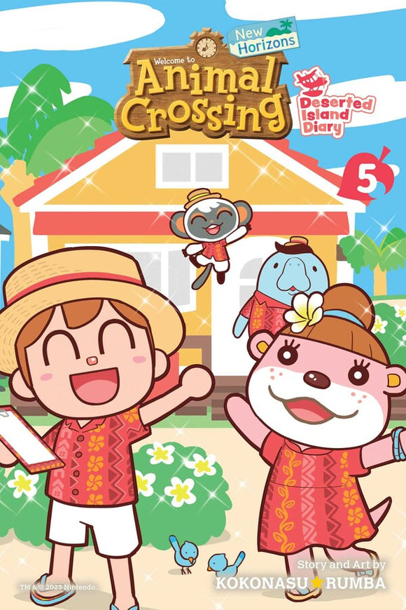 Animal Crossing: New Horizons vol 5 Manga Book front cover