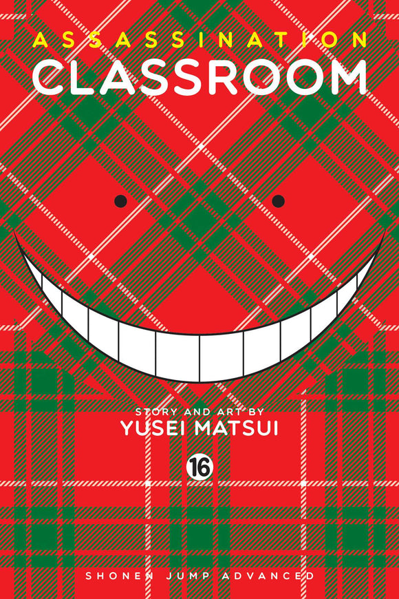 Assassination Classroom vol 15 Manga Back front cover