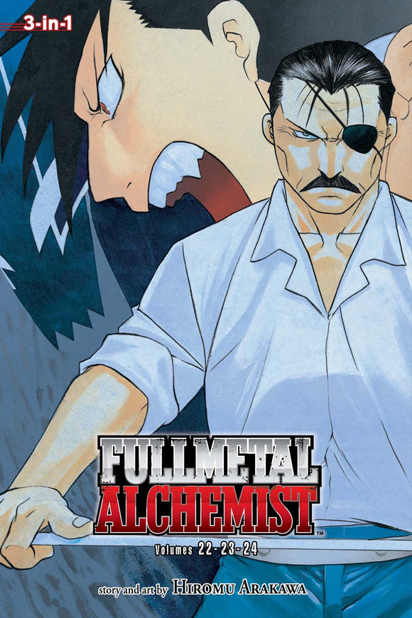 Fullmetal Alchemist 3 in 1 Edition Volume 08 Manga Book front cover