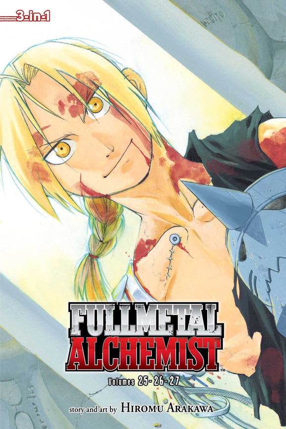 Fullmetal Alchemist 3 in 1 Edition Volume 09 Manga Book front cover