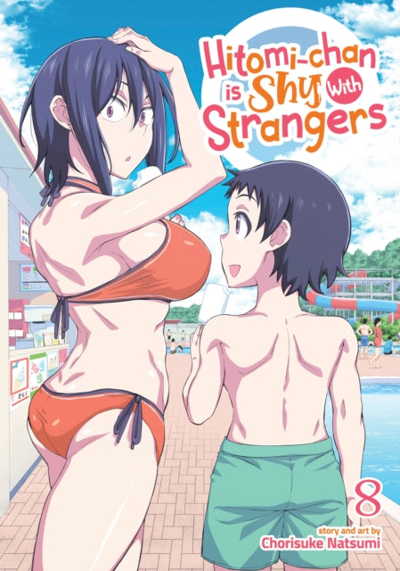 Hitomi-chan is Shy With Strangers Volume 08 Manga Book front cover