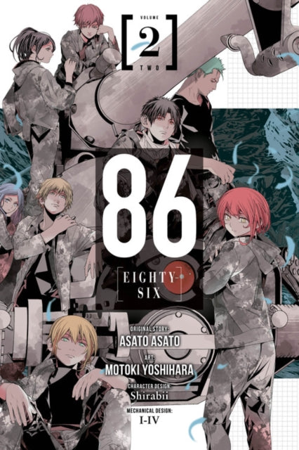 86--Eighty Six Vol 2 Manga Book front cover