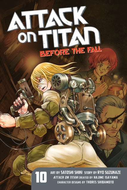 Attack on Titan Before the Fall vol 10 Manga Book front cover