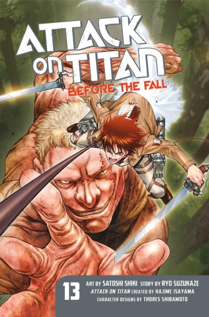 Attack on Titan Before the Fall vol 13 Manga Book front cover