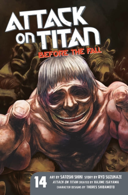 Attack on Titan Before the Fall vol 14 Manga Book front cover