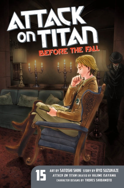 Attack on Titan Before the Fall vol 15 Manga Book front cover