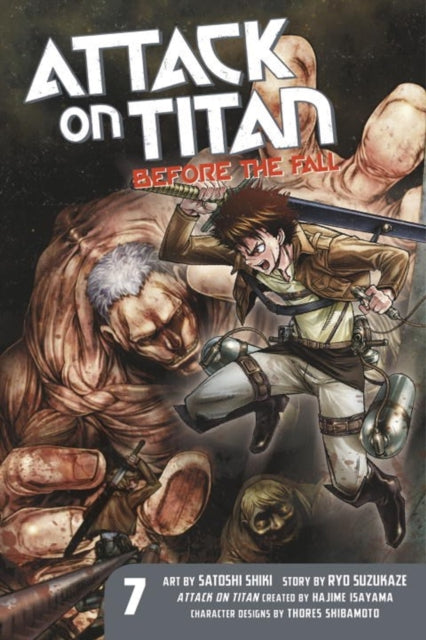 Attack on Titan Before the Fall vol 7 Manga Book front cover