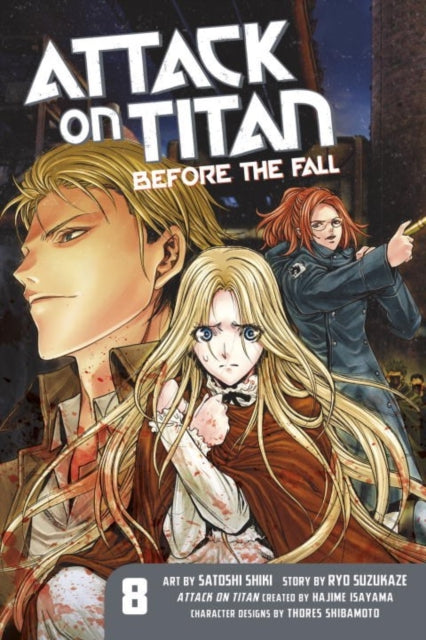 Attack on Titan Before the Fall vol 8 Manga Book front cover