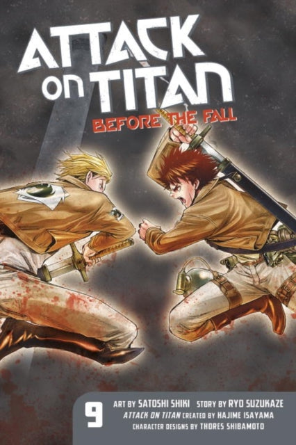 Attack on Titan Before the Fall vol 9 Manga Book front cover
