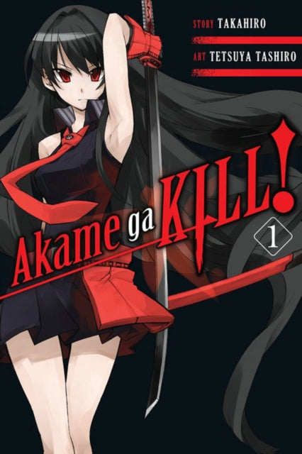 Akame ga KILL! vol 1 Manga Book front cover