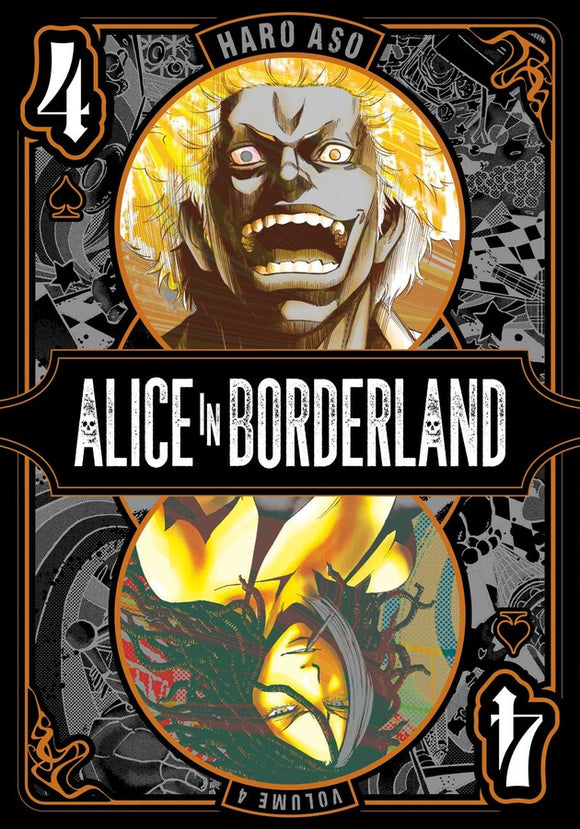 Alice in Borderland vol 4 Manga Book front cover
