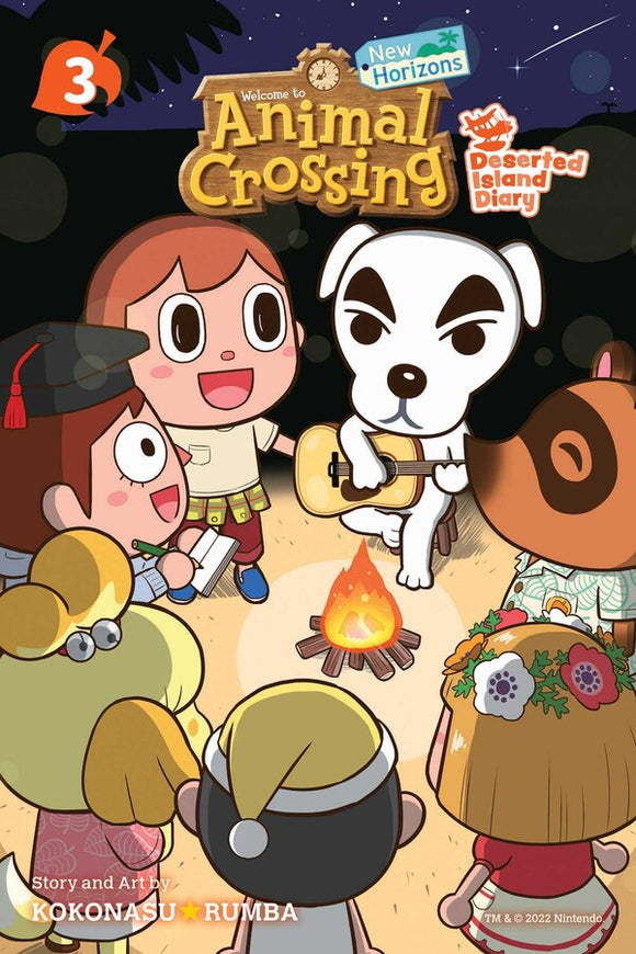 Animal Crossing: New Horizons vol 3 Manga Book front cover