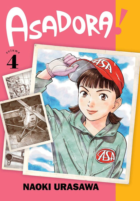 Asadora! vol 4 Manga Book front cover