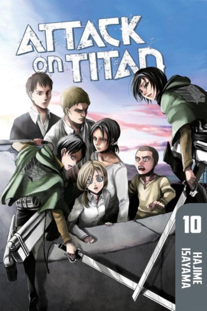 Attack on Titan vol 10 Manga Book front cover