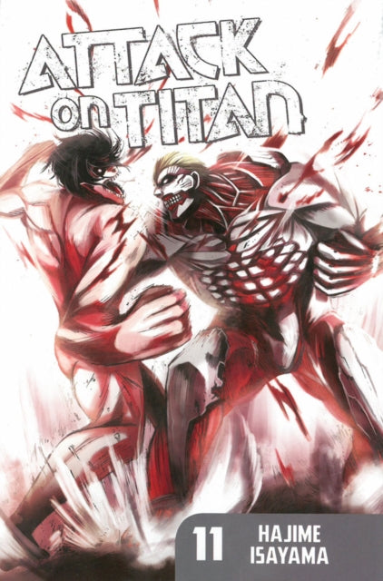 Attack on Titan vol 11 Manga Book front cover