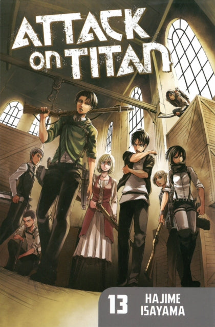 Attack on Titan vol 13 Manga Book front cover
