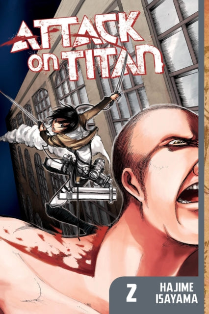 Attack on Titan vol 2 Manga Book front cover