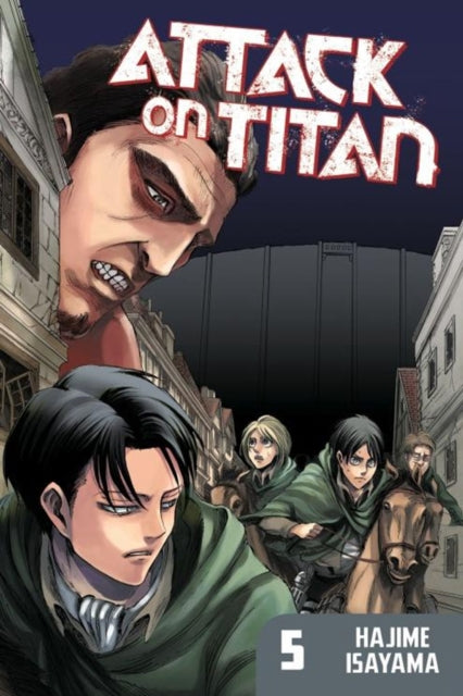 Attack on Titan vol 5 Manga Book front cover