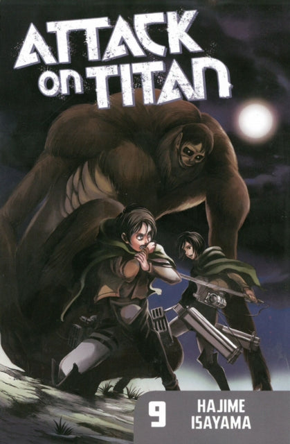 Attack on Titan vol 9 Manga Book front cover