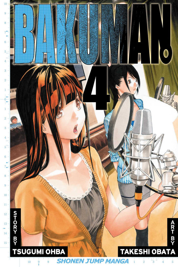 Bakuman vol 4 Manga Book front cover