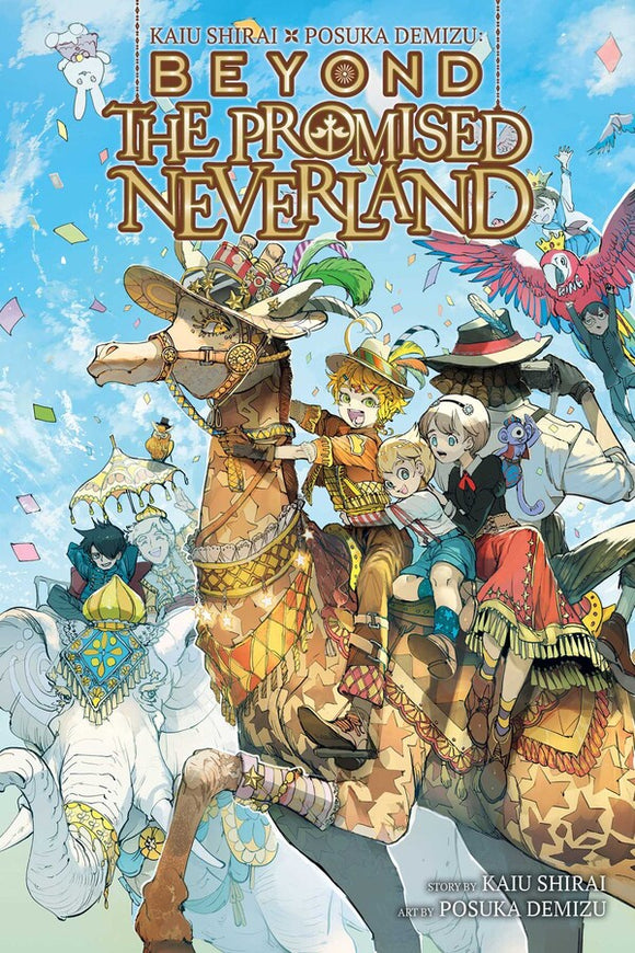 Beyond The Promised Neverland Manga Book front cover