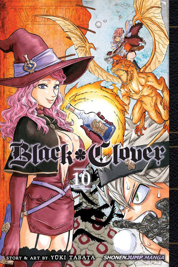 Black Clover vol 10 Manga Book front cover