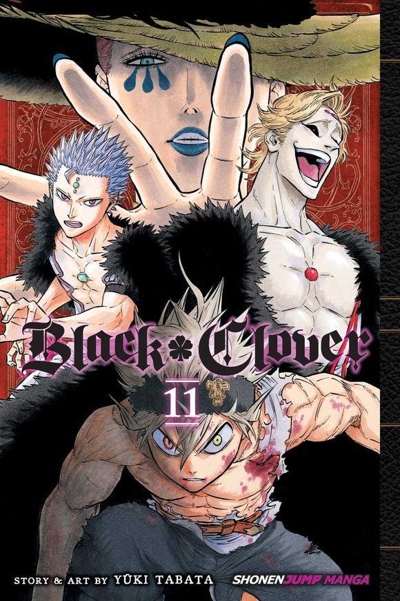 Black Clover vol 11 Manga Book front cover