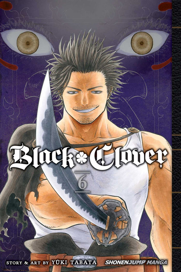 Black Clover vol 6 Manga Book front cover