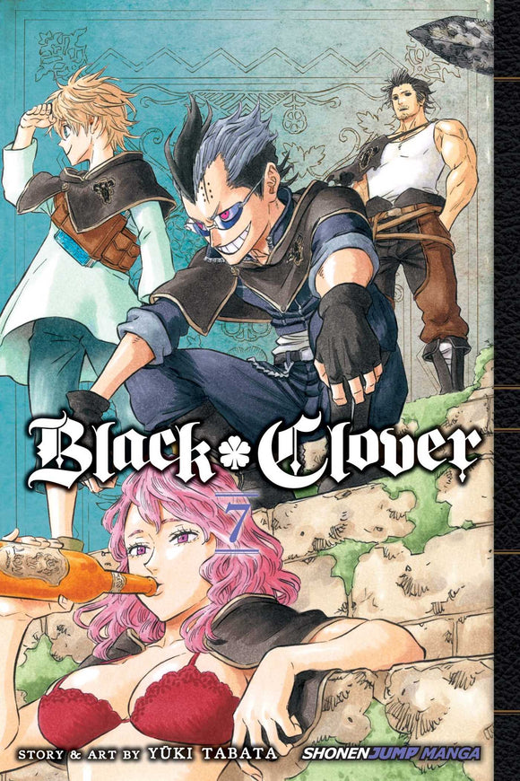Black Clover vol 7 Manga Book front cover