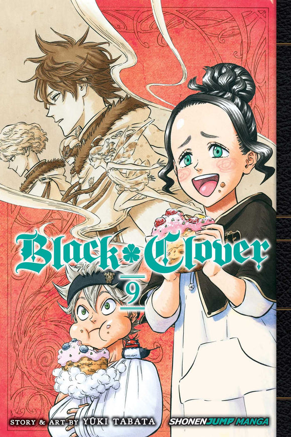 Black Clover vol 9 Manga Book front cover
