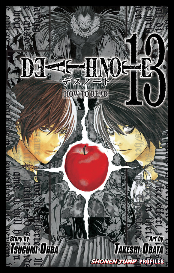 Death Note 13 How to Read Manga Book front cover