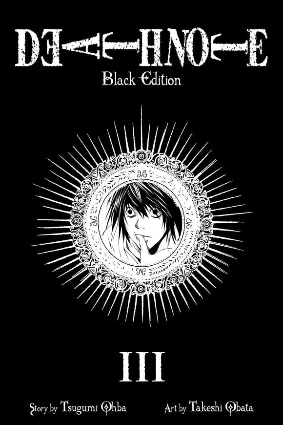 Death Note Black Edition vol 3 Manga Book front cover