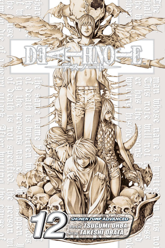 Death Note vol 12 Manga Book front cover