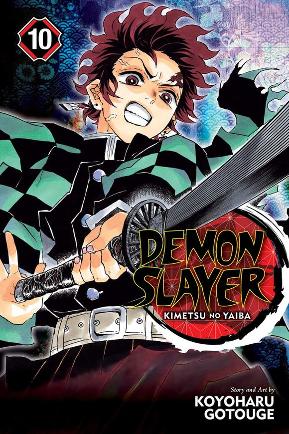 Demon Slayer vol 10 Manga Book front cover