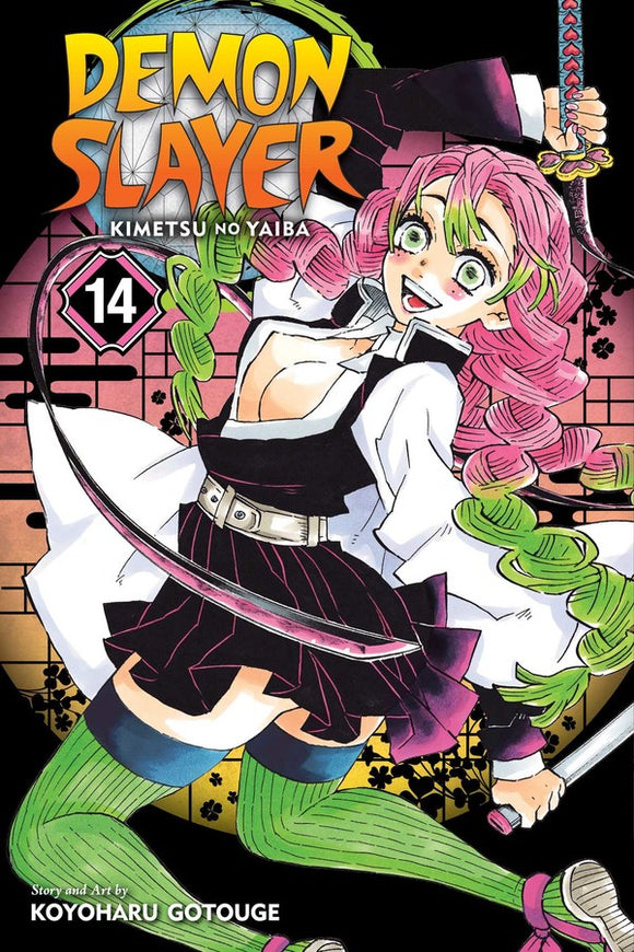 Demon Slayer: Kimetsu No Yaiba vol 14 Manga Book front cover