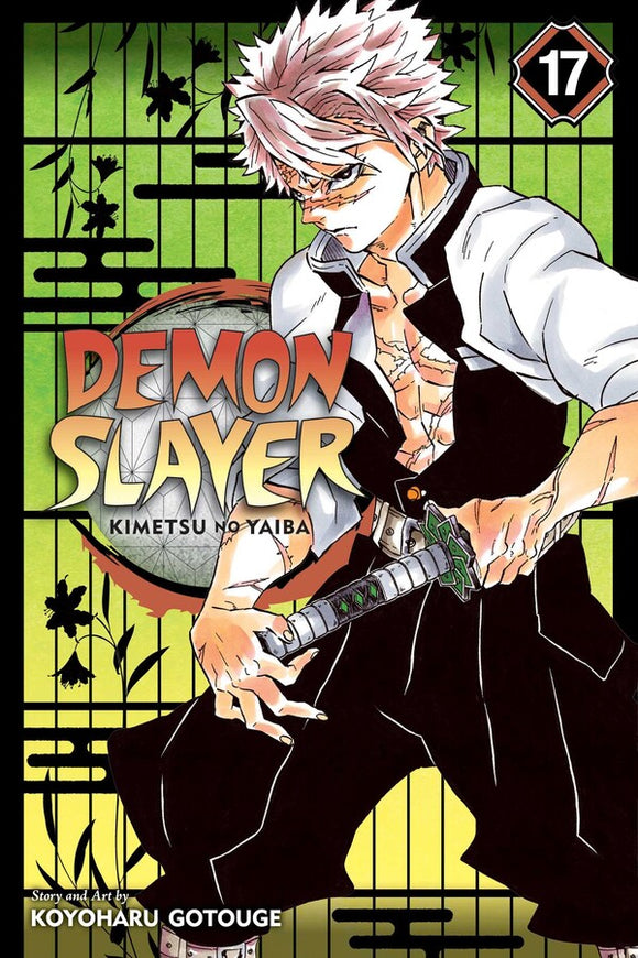 Demon Slayer: Kimetsu No Yaiba vol 17 Manga Book front cover
