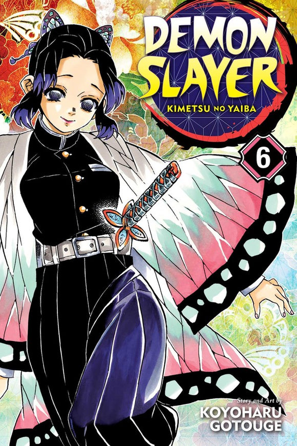 Demon Slayer vol 6 Manga Book front cover