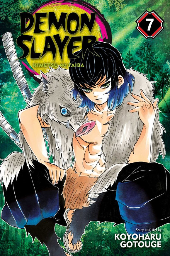 Demon Slayer vol 7 Manga Book front cover