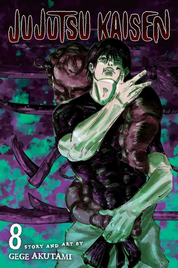 Jujutsu Kaisen vol 8 Manga Book front cover