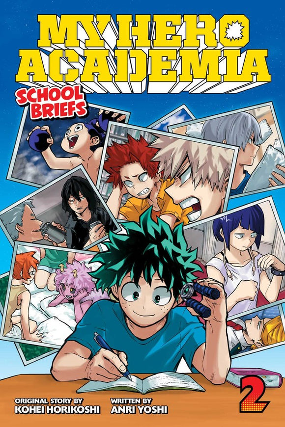 My Hero Academia School Briefs vol 2 Light Novel Book front cover
