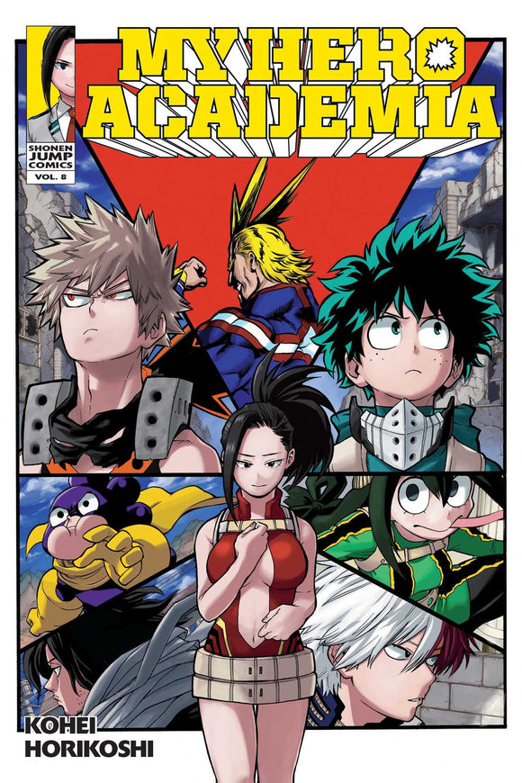 My Hero Academia Vol 8 Manga Book front cover
