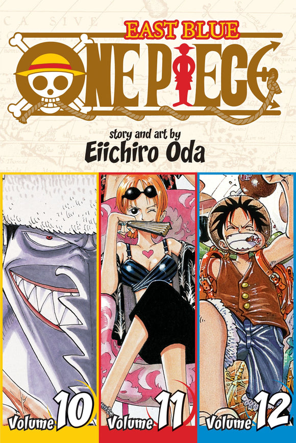 One Piece Omnibus Edition vol 4 Manga Book front cover