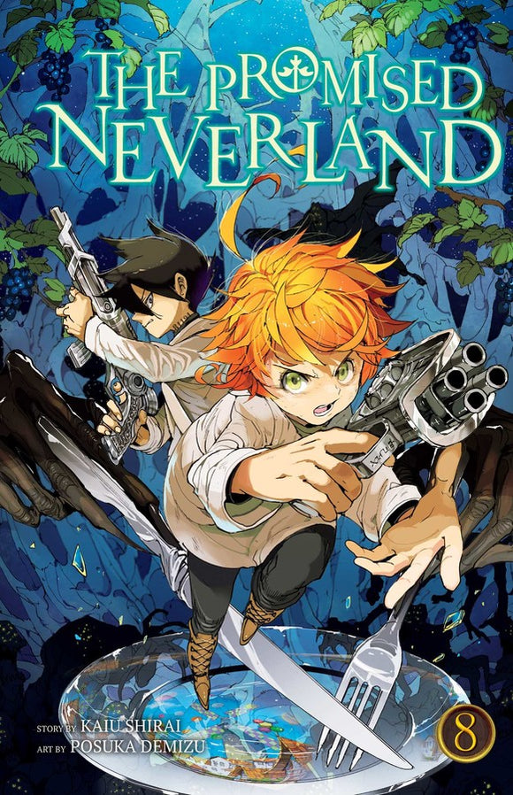 The Promised Neverland vol 8 Manga Book front cover