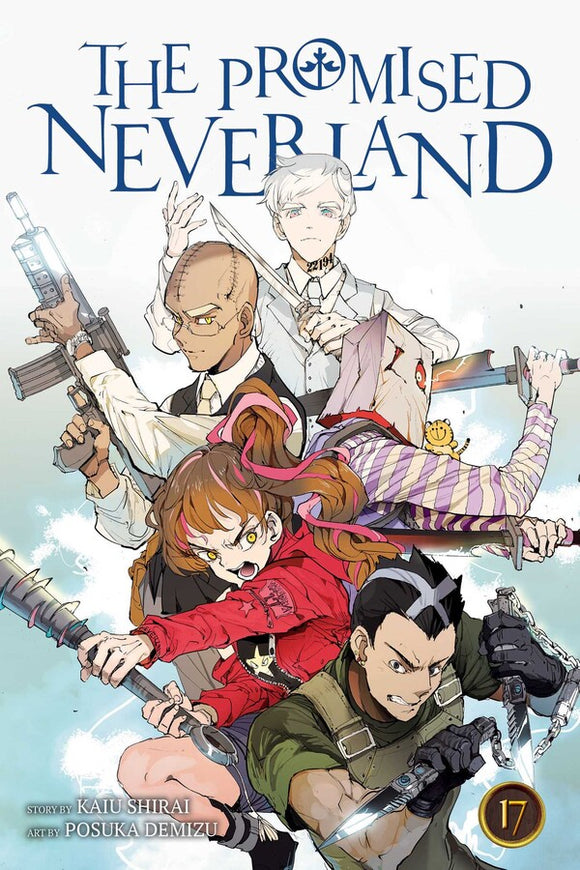 The Promised Neverland vol 17 Manga Book front cover