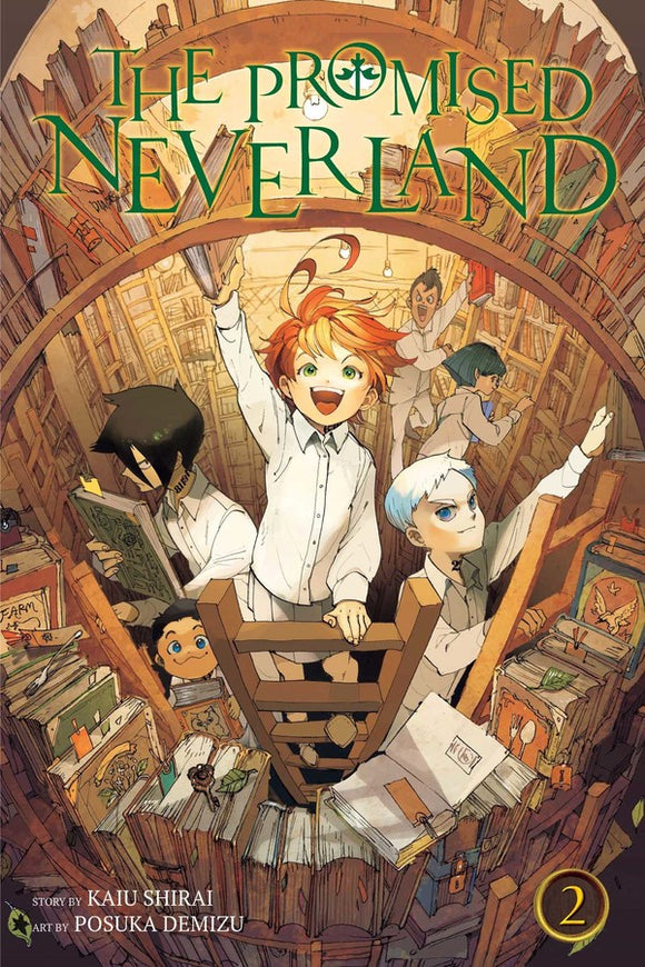 The Promised Neverland vol 2 Manga Book front cover