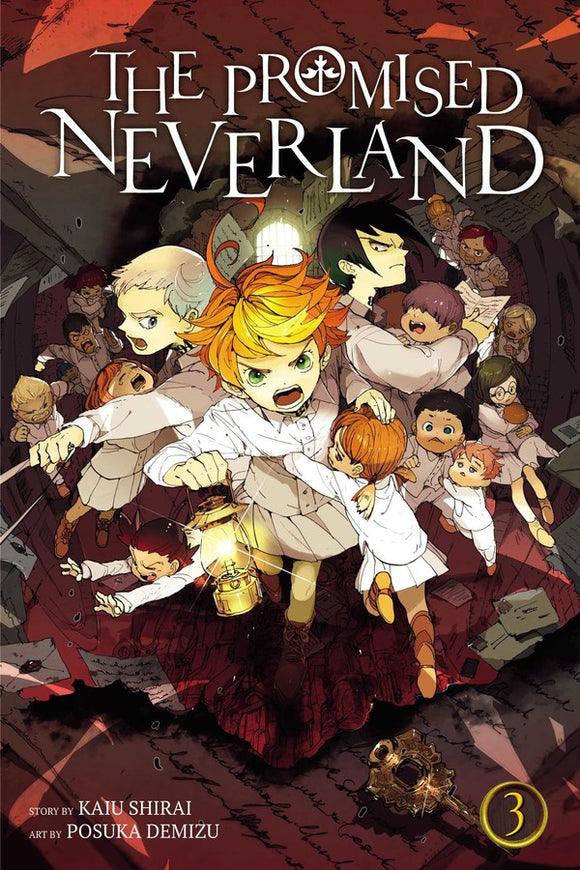 The Promised Neverland vol 3 Manga Book front cover