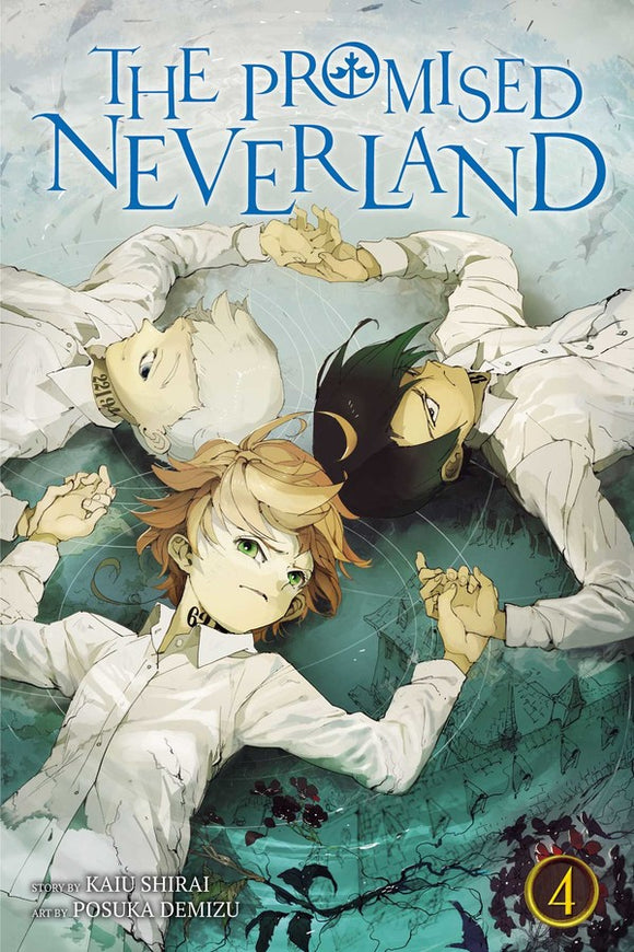 The Promised Neverland vol 4 Manga Book front cover