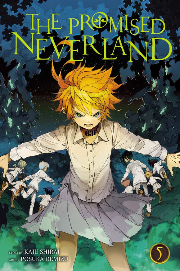 The Promised Neverland vol 5 Manga Book front cover