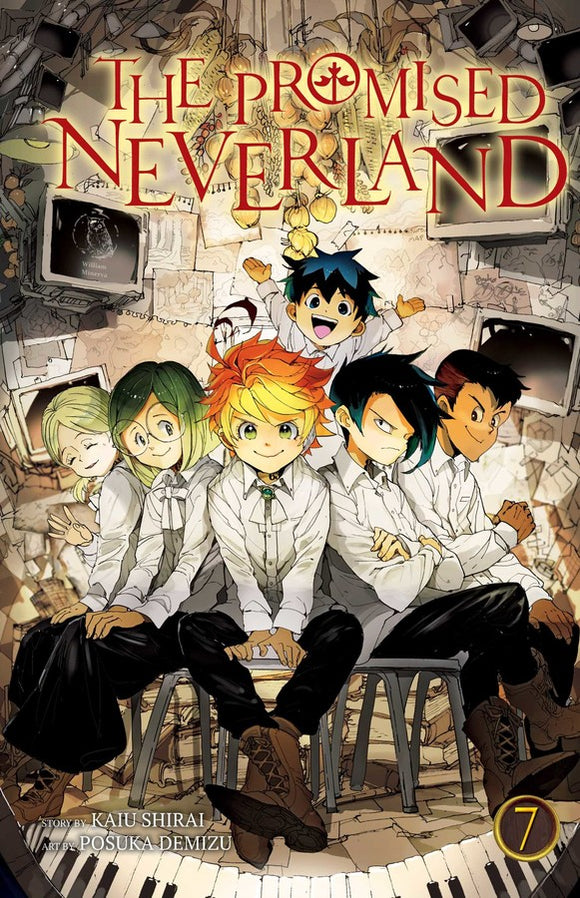 The Promised Neverland vol 7 Manga Book front cover