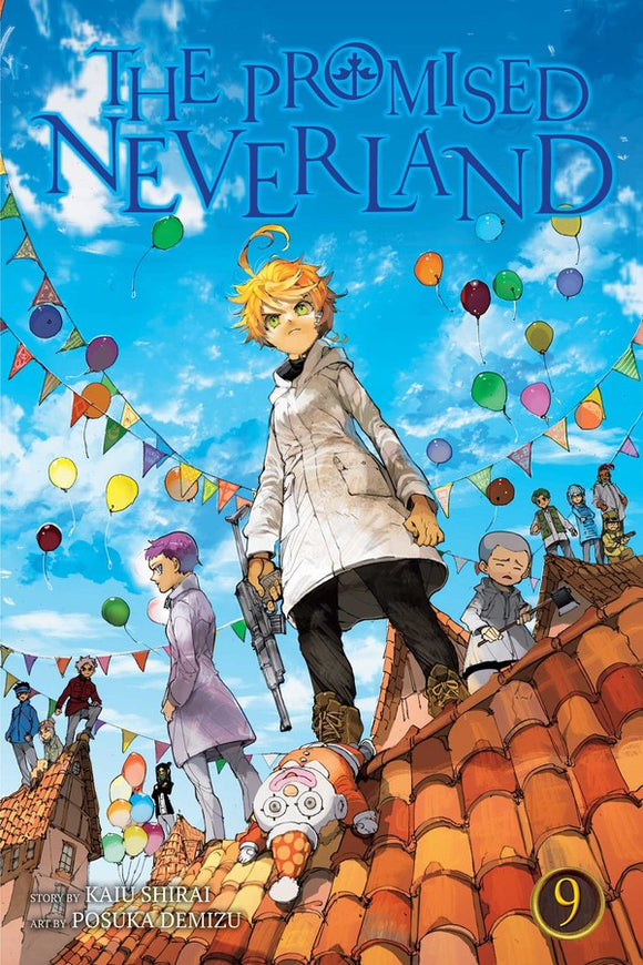 The Promised Neverland vol 9 Manga Book front cover